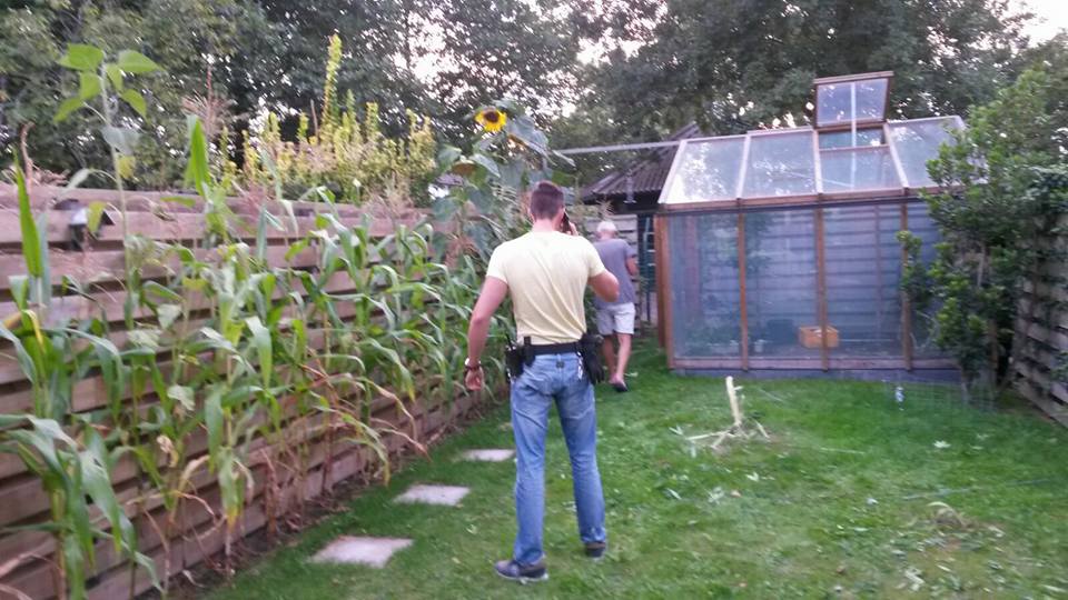 wietplanten in de tuin